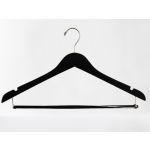 Men's Open Hook Hanger, Matte Black